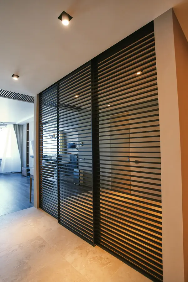 Подвесные двери raumplus с накладными разделителями S1200 Air