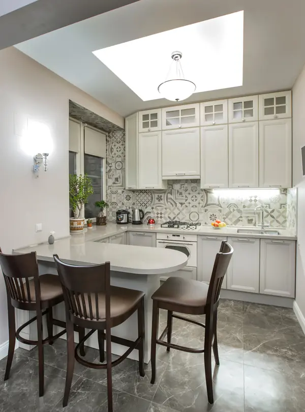 Кухня в московской квартире