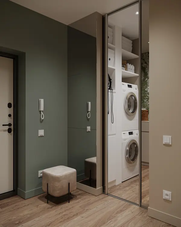 Дизайн-проект квартиры, площадью 83,62 м2