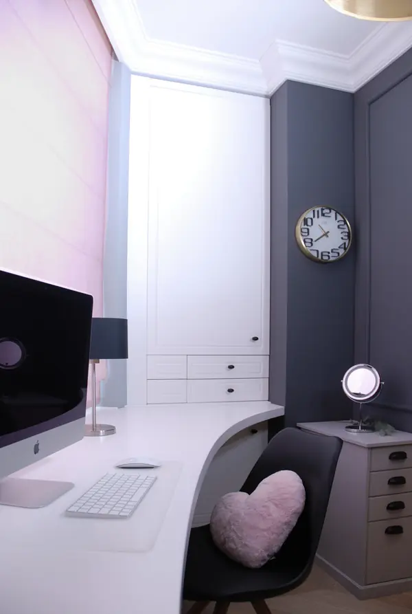 Проект 4-х комнатной квартиры в нежных тонах