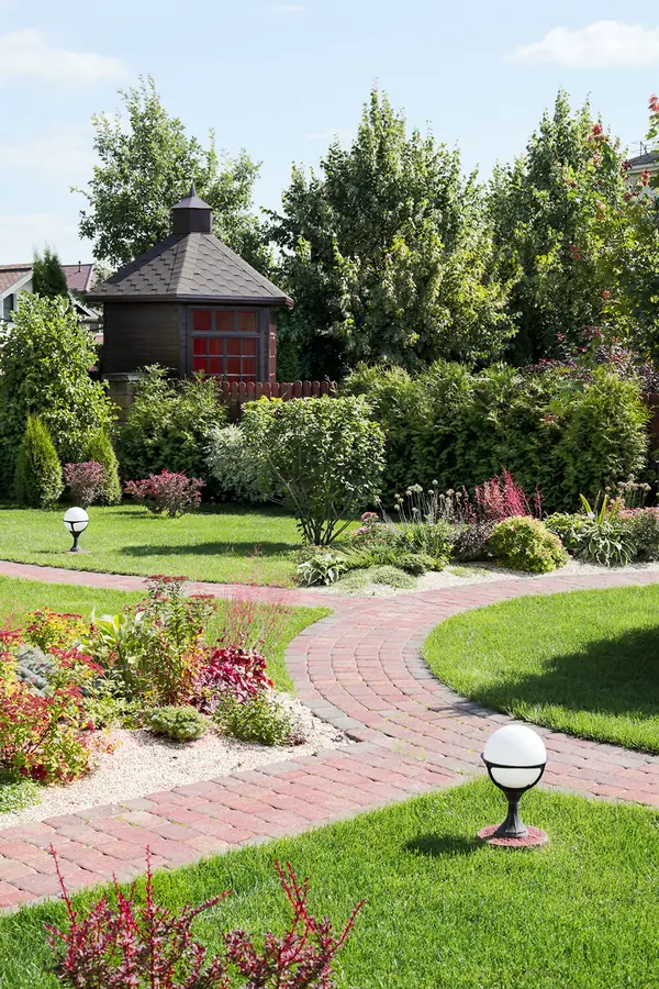 Ландшафтный дизайн приусадебного участка