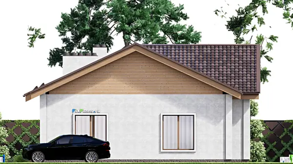 Проект одноэтажного дома 13х22м S180м2 F-16370