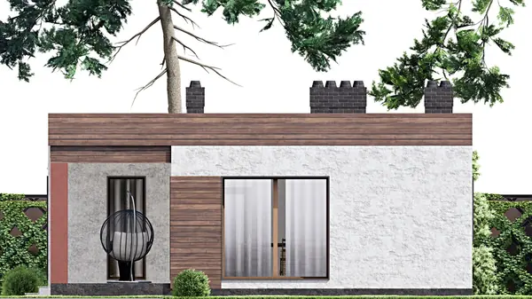 Проект одноэтажного дома 15х10м S49м2 F-15506