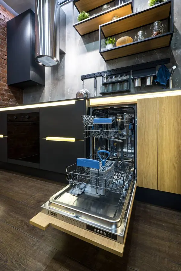 Кухня в лофте на Чапаева