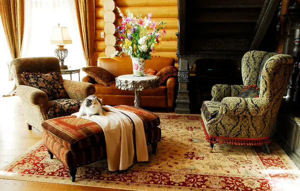 Деревянный дом 550 кв.м. в русском стиле