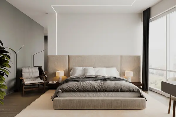 Unaufdringlicher Luxus in einer geräumigen Wohnung