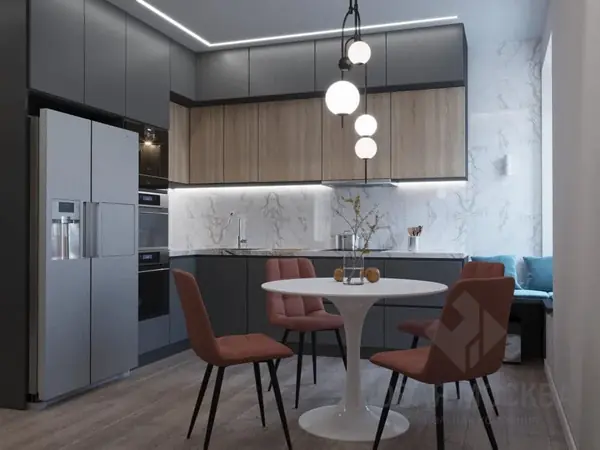 Дизайн-проект трехкомнатной квартиры 80 кв.м в ЖК «Аннино парк»