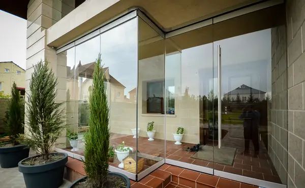 Раскладные перегородки для террасы