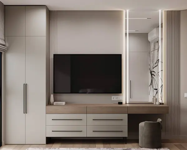 Интерьер квартиры в ЖК "Метрополия"