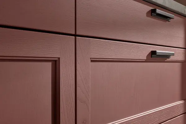 Lugano Lack - Hennarot softmatt