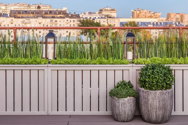 Терраса на крыше