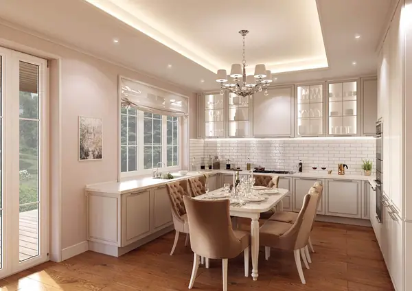 Проект интерьера загородного дома 175 кв.м в Воронежской обл.