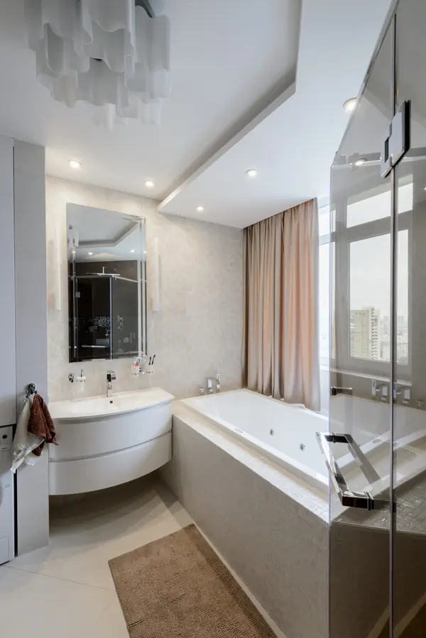 Трехкомнатная квартира-студия в современном стиле