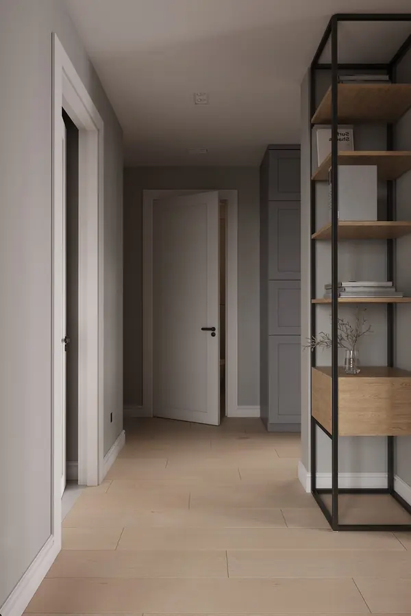 Дизайн-проект квартиры 60 кв.м в  стиле Петербургский Лофт