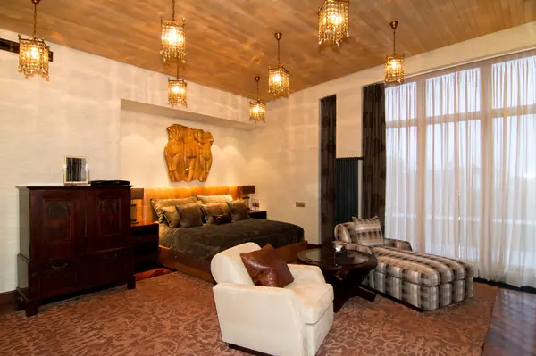 Декоративная штукатурка в интерьере