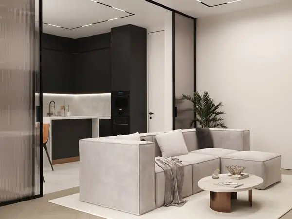 Трехкомнатная квартира ЖК "Резиденция Сколково"