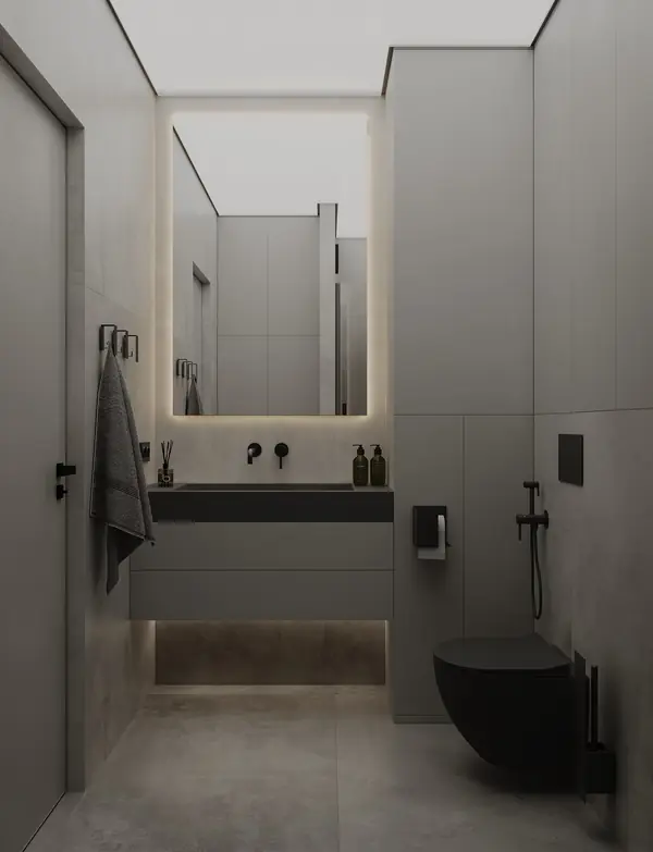 Студия в стиле минимализм ЖК Дом на Анри