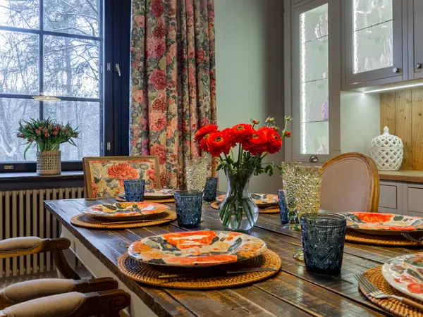 Роскошная кухня-гостиная