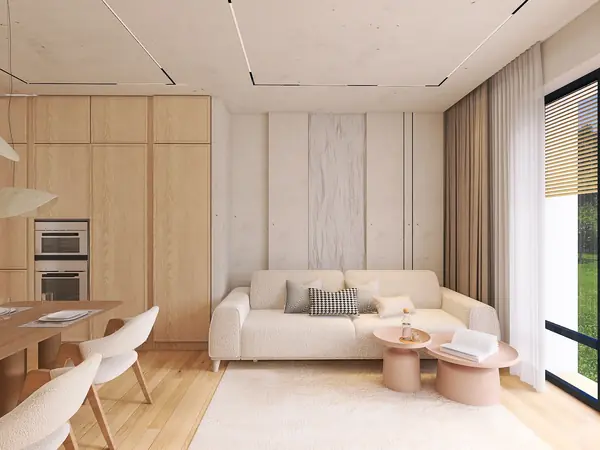 Таунхаус в стиле Джапанди