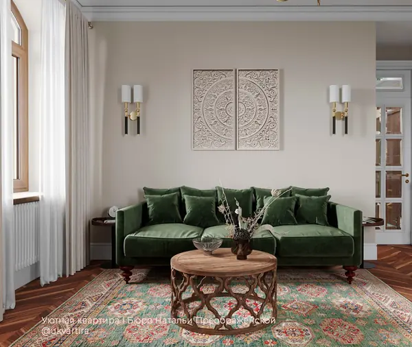 Ультрамодный поп-арт в разбитой "сталинке"