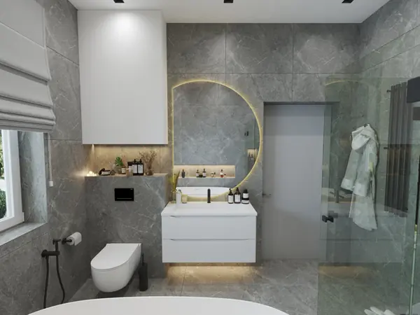 Дизайн проект ванной №4