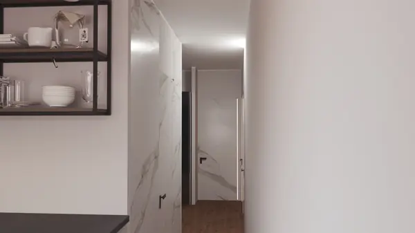 Проект современной небольшой квартиры