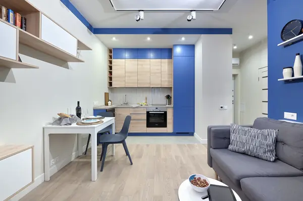 Квартира для молодой пары со свежими взглядами на дизайн