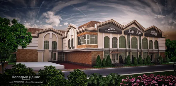 проект магазина и комплекса