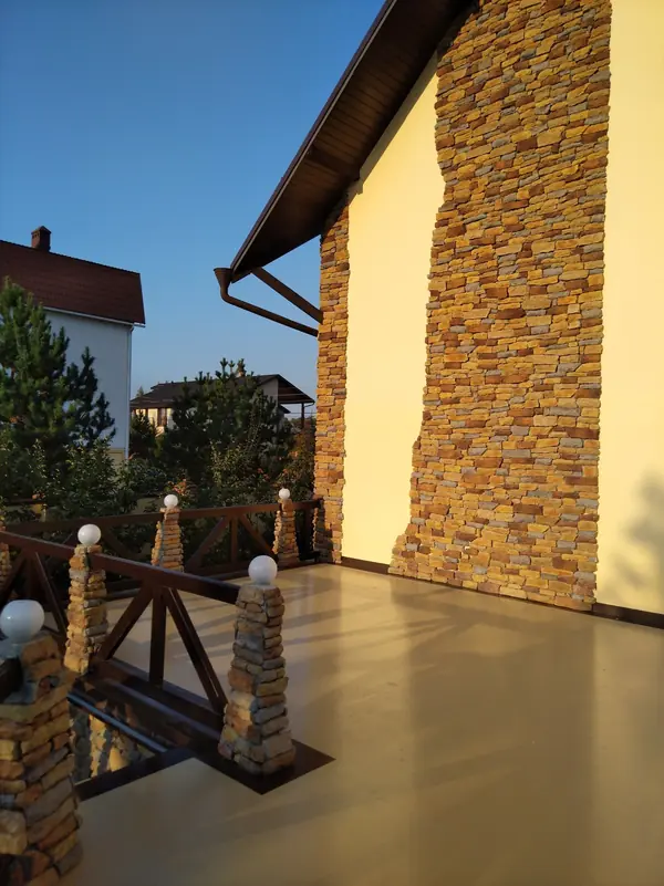 Терраса дома Подмосковье