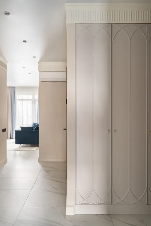 Полная меблировка квартиры в ЖК "Дом на Ярославской" дизайнер Елена Мархаюк