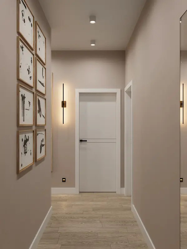 Современная квартира для семьи с двумя детьми