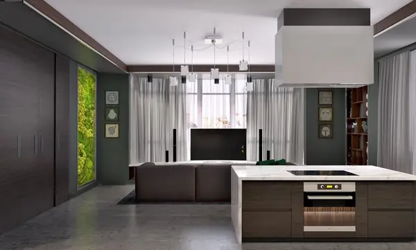 улица Рахманинова. Апартаменты 109 м2.