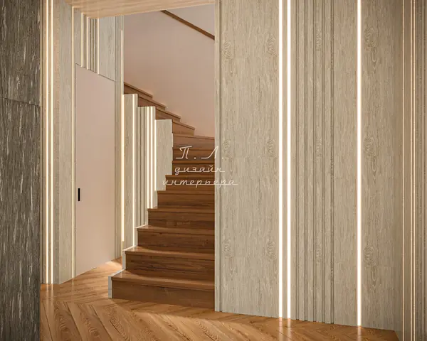 Дизайн интерьера загородного дома в КП Репино-Вилладж