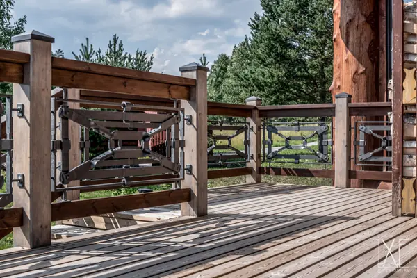 Кованое ограждение