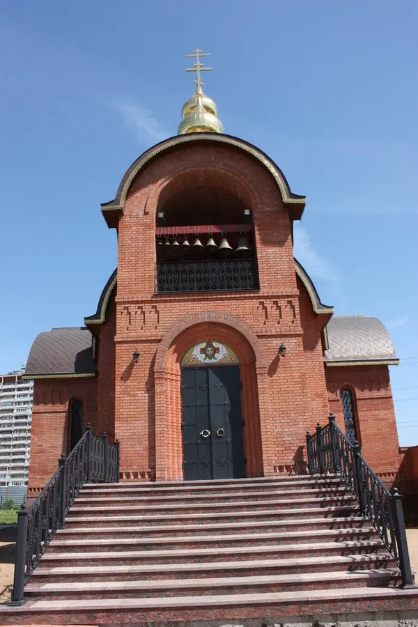 Иконостас в храме Пирогово.Московская область.