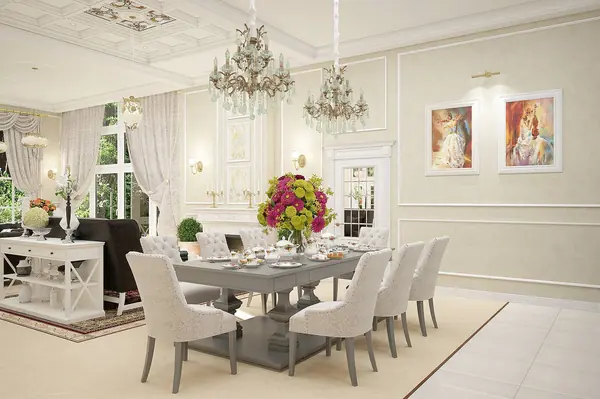 Дизайн интерьеров особняка.Классика