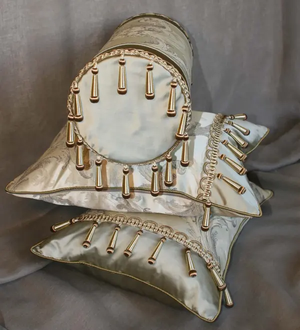 Текстильное оформление для загородного дома