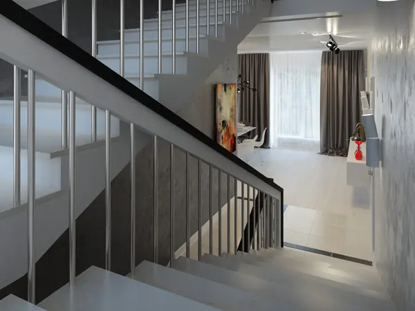 Дизайн коттеджа 347 м.кв. в коттеджном поселке Новая Опалиха