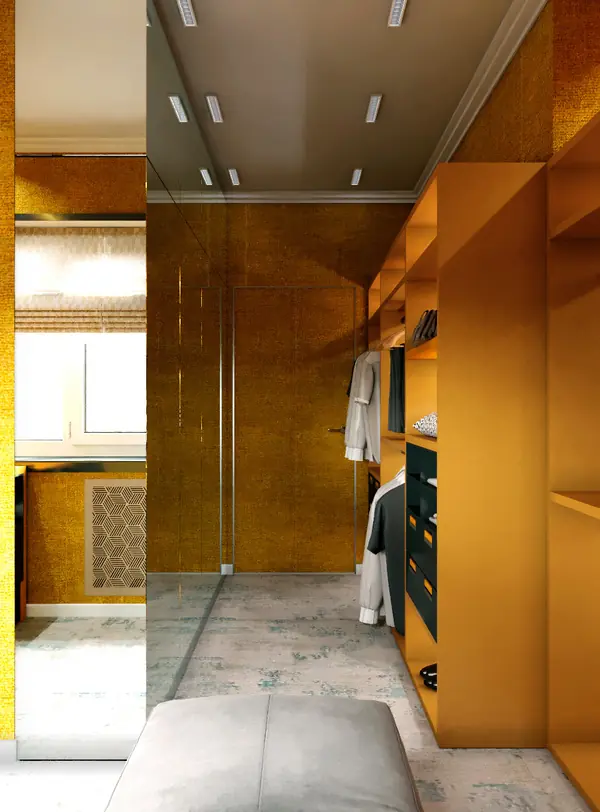 Дизайн квартиры "Симбиоз с природой"