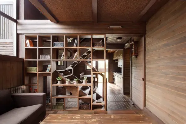 Wood Patchwork House