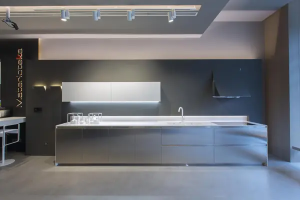 Кухня из нержавеющей стали. Модель AK_04