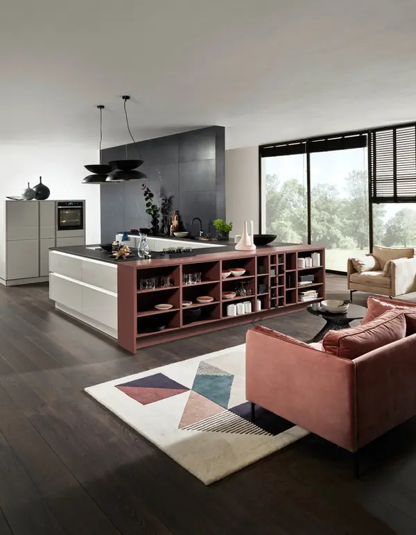 Platingrau Hochglanz