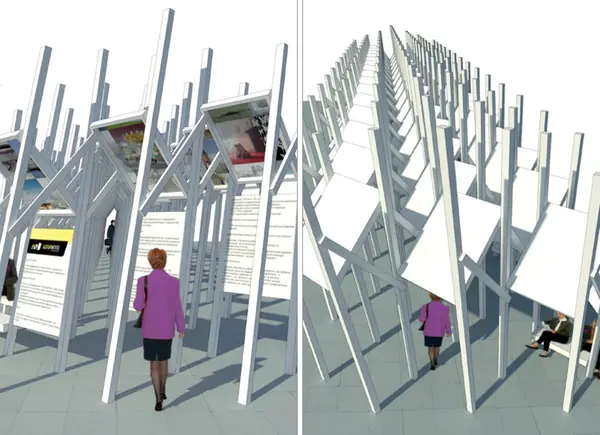 Выставочное пространство для «АРХИWOOD 2012» на «Арх Москва 2012»