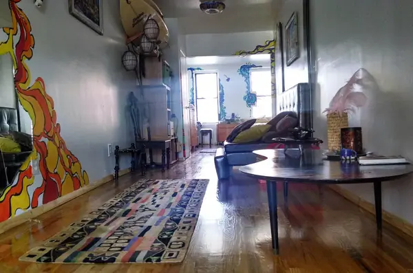 Graphic design on the wall