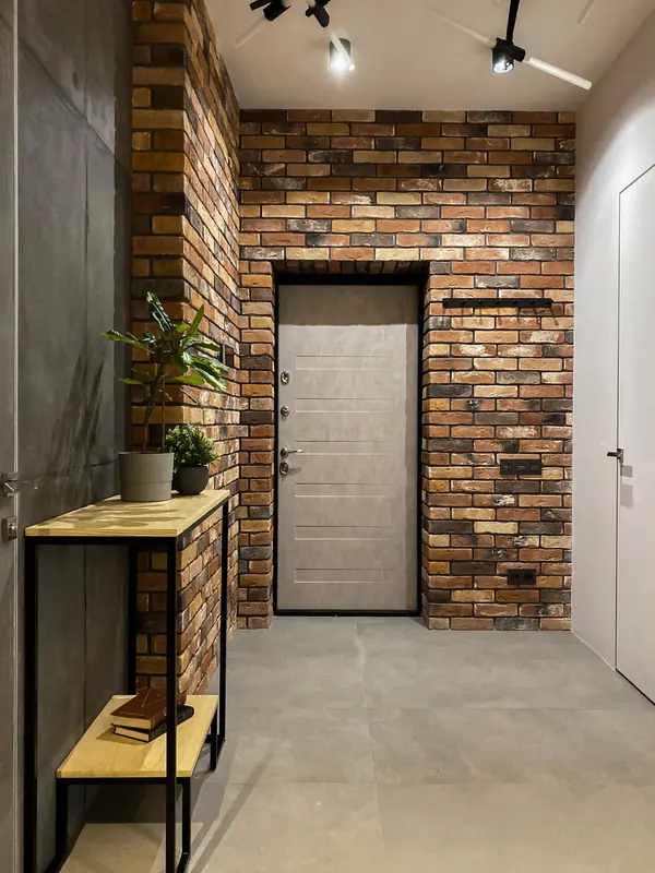 Проект в стиле Loft для молодой семьи.