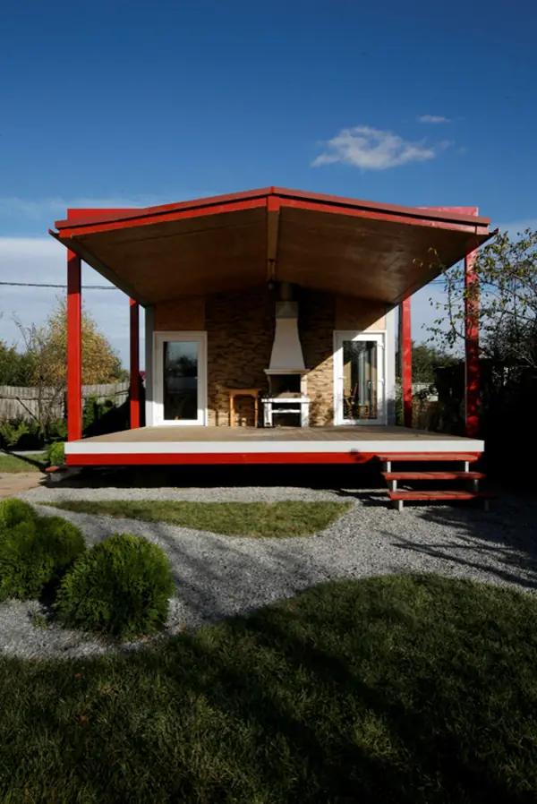 Летняя кухня с ледником. Проект для телепередачи «Дачный ответ»