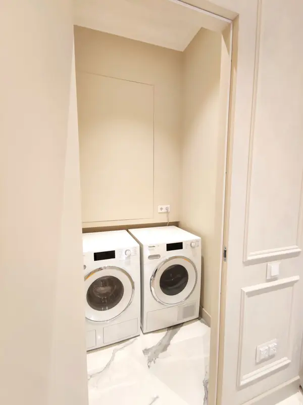 Прачечная в 3-к новостройки 116 м2