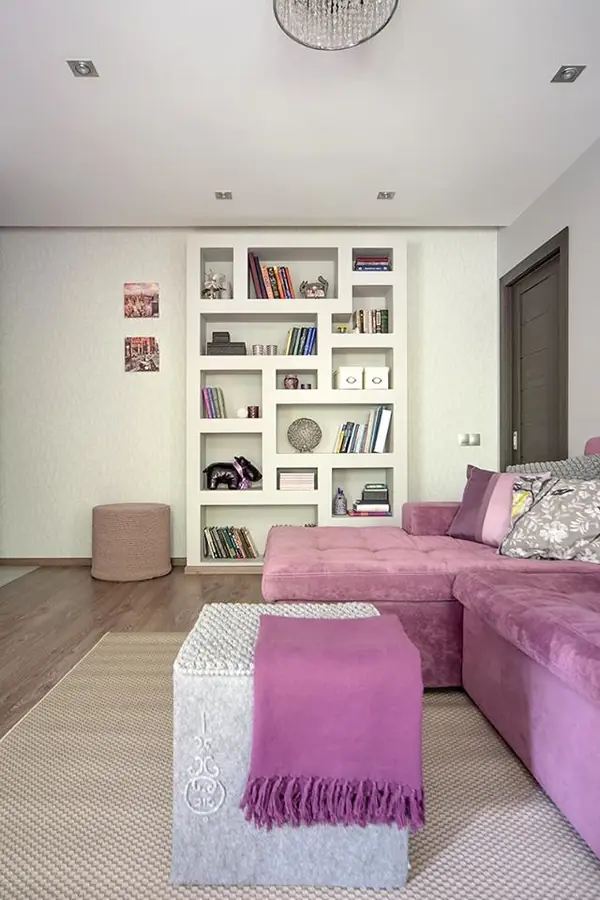 Наши пуфы в интерьере1