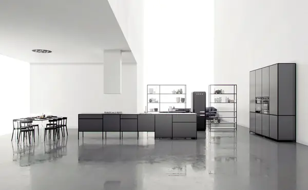 Проект современной кухонной мебели Listapad от Pavetra