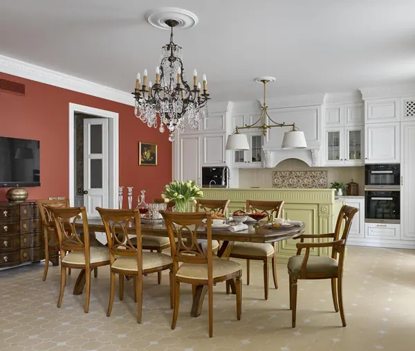 Фотосъемка интерьера квартиры на Весковском переулке для SALON Классика